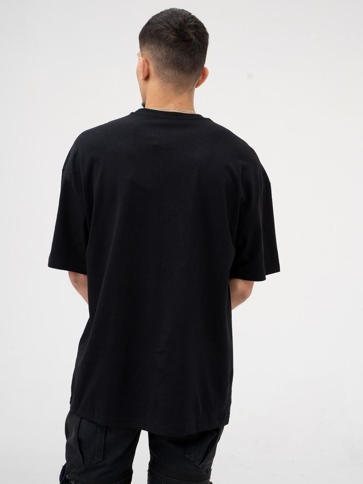 Space Pocket Astronaut Oversized T-Shirt – 240 GSM Heavyweight Premium Cotton