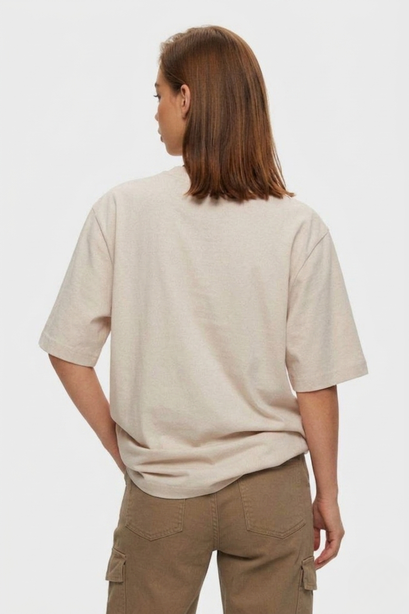 Felt Cute" Retro Aesthetic Oversized T-Shirt – 240 GSM Heavyweight Premium Cotton